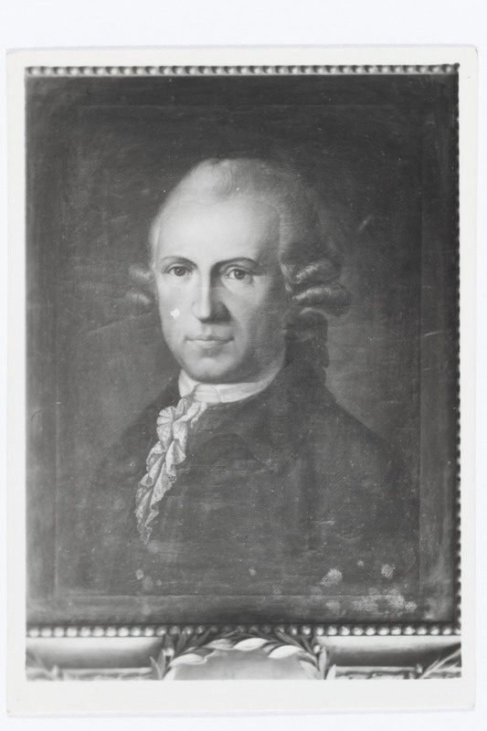 Blankenhagen, Peter Heinr. - Tallinna Suure Gildi oldermann 1723 - 1794 (õlimaal)