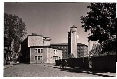 Tallinn, fire extinguishing building on Gogoli Street.  duplicate photo