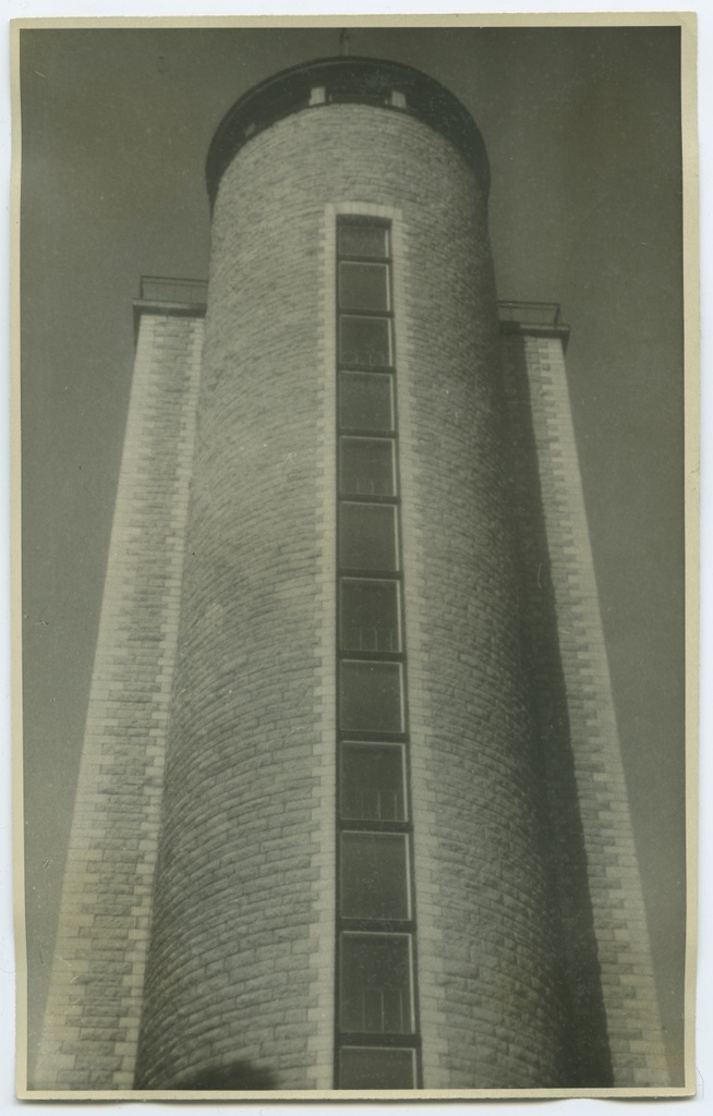 Tallinn, fire extinguishing tower on Raua Street.