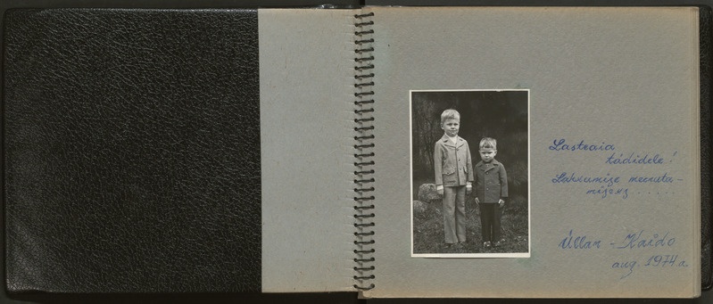 Fotoalbum fotodega Kudina lasteaiast 1970-77