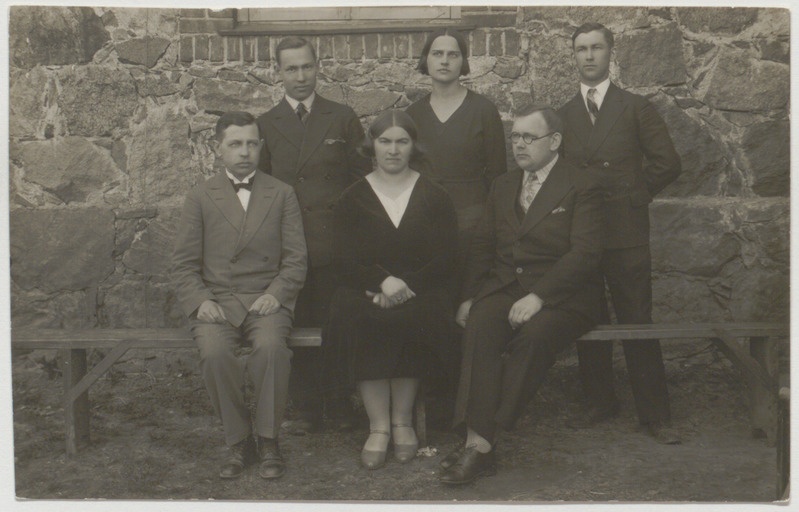 Palamuse kooli õpetajad 1930. aastatel