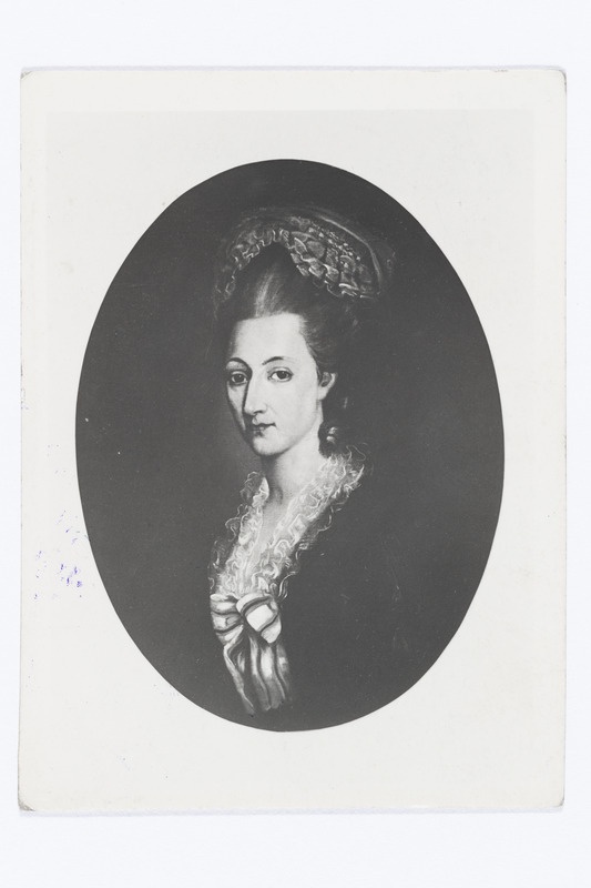 Nolcken, Sophie Margar. vabaproua v. sünd. vabapreili v. Kurck, 1739 - 1824 (õlimaal)
