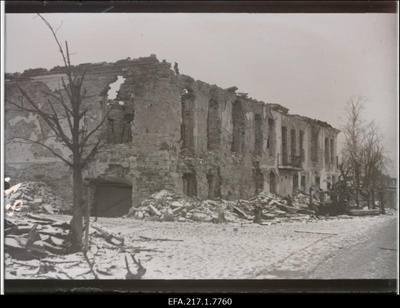 Narva mööblitööstuse varemed.  duplicate photo