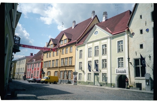 Wide Street in Tallinn Old Town