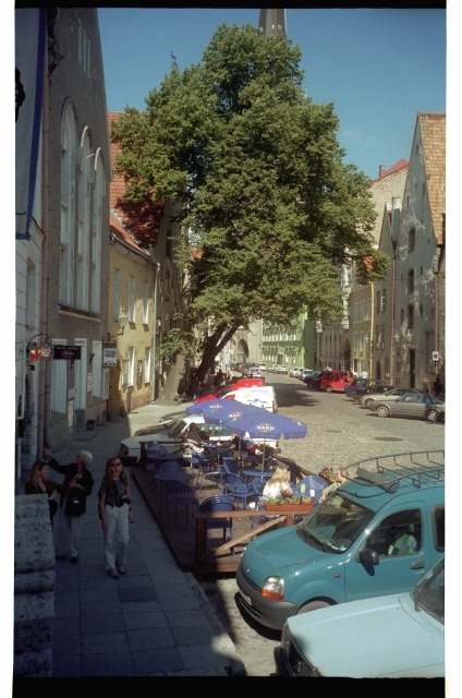Wide Street in Tallinn Old Town
