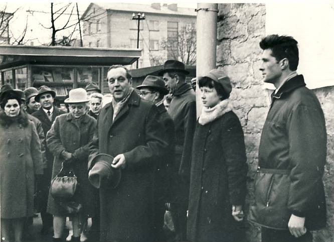 Rakvere Lai street 25 building remembrance cup opening