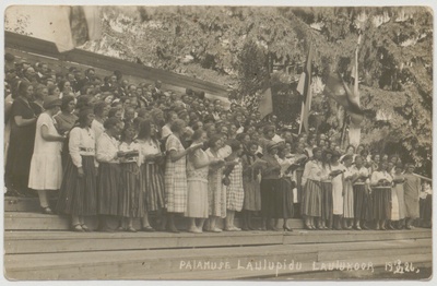 Palamuse laulupidu 1926. aastal  duplicate photo