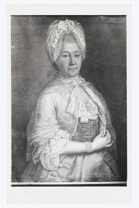 Lilienfeldt, Christina v. sünd. v. Fick, 1722 - 1788 (õlimaal)