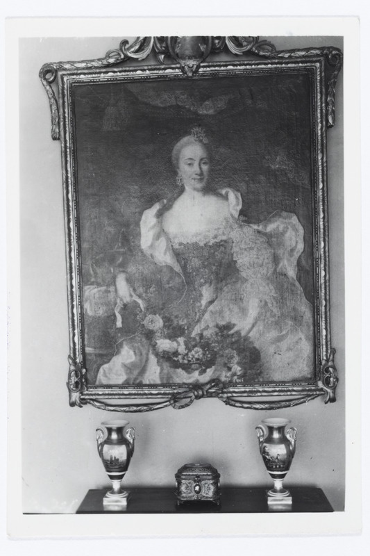 Sievers, Benedikte Elis. krahvinna, sünd. v. Kruse, 1725 - 1777 (õlimaal)