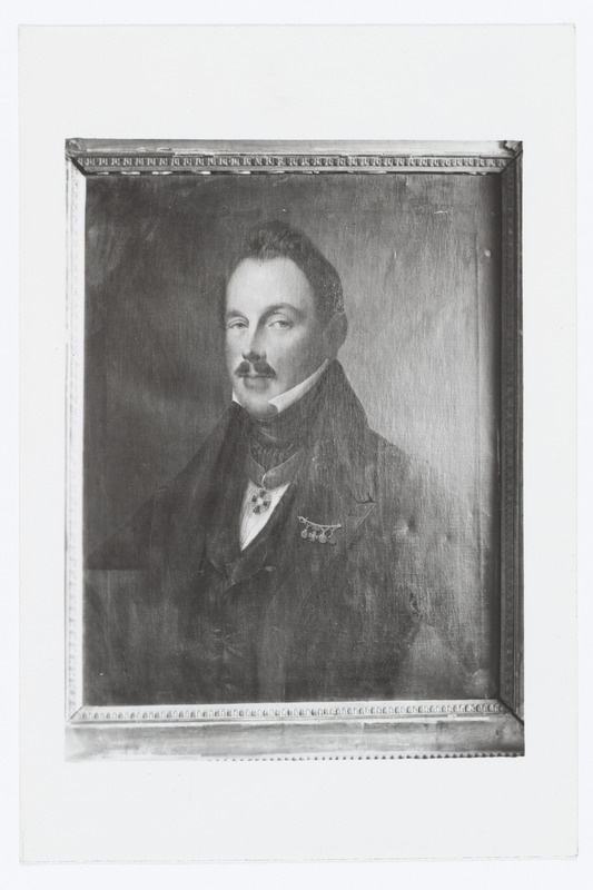 Rosenbach, Otto Ewald v. - Karitsa mõisa (Rakvere khk) omanik, 1796 - 1856 (õlimaal)