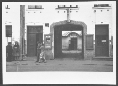 Cinema "Edasi" - building on Lossi Street.  duplicate photo