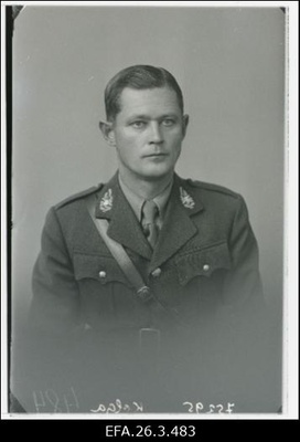 Sõjakooli ohvitser major Ralf (Ralph) Kolga.  duplicate photo