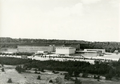 Tpi / TTÜ complex, view of the whole complex by Mustamäe. Architects Uno Tölpus, Henno Sepmann, Olga Kontšajeva  similar photo