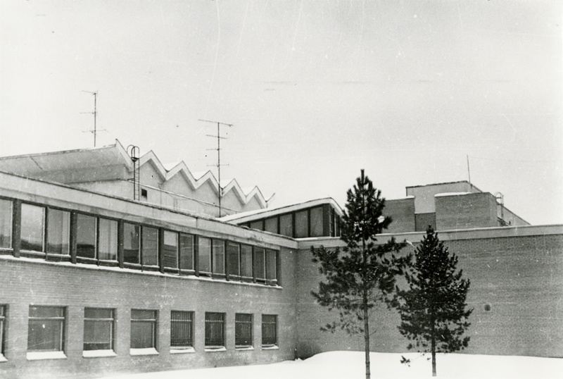 Main building of Tallinn University of Technology, 6 views of the building. Architects Uno Tölpus, Henno Sepmann and Olga Kontšajeva