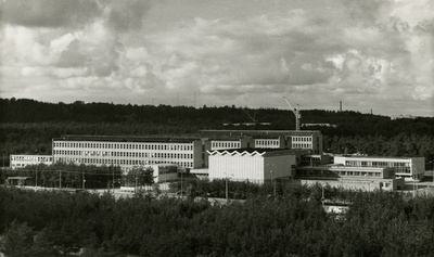 Main building of Tallinn University of Technology, view. Architects Uno Tölpus, Henno Sepmann, Olga Kontšajeva  similar photo