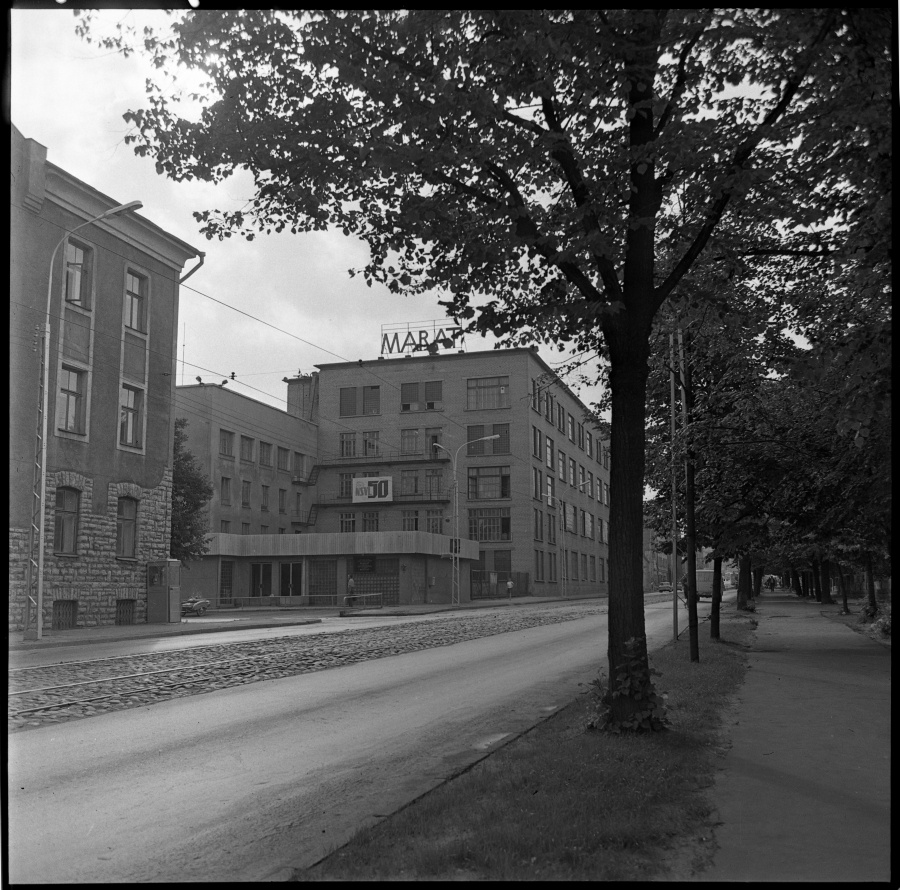 Main building of the Tallinn Trikotaži Production Collection "Marat"