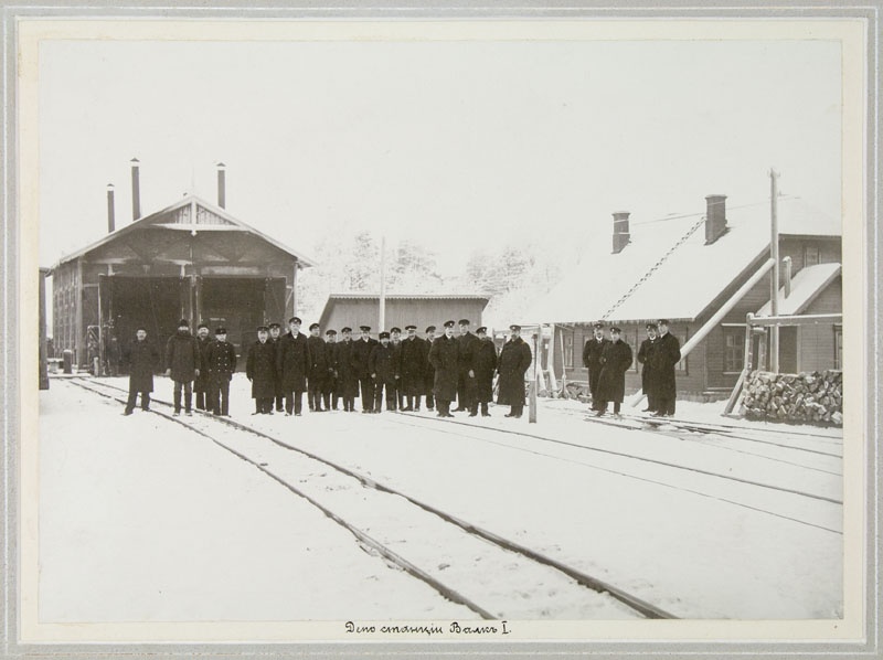 Valga station depoo