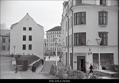 Vaade Vana-Posti tänavale.  similar photo