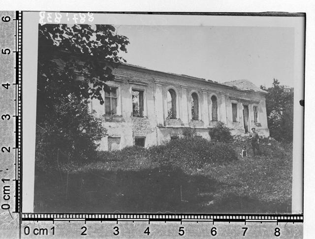 Kuusiku Manor (Saage), the ruins burned in the gentleman house in 1906. Rapla khk