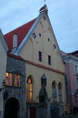 Tallinn, Pikk tänav 17, Suurgildi hoone aastast 1410. rephoto