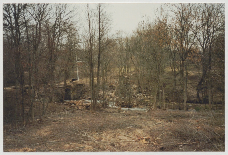 Vaade Amme jõel asuvale vesiveski varemele