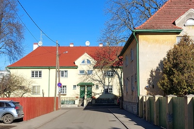 Kolde pst Tallinnas: ehitusühingu Oma Kolle elamugrupp. Arhitektid Herbert Johanson ja Eugen Habermann rephoto