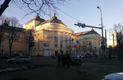 "estonia" theatre building. rephoto