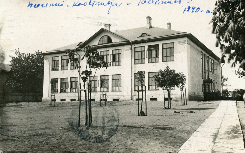Veerenni koolimaja Tallinnas 1940. a.
