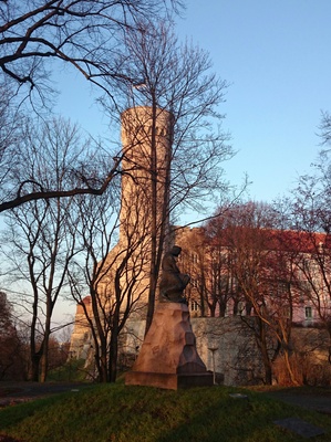 Tallinn, Pikk Hermann, vaade Lindamäelt. rephoto