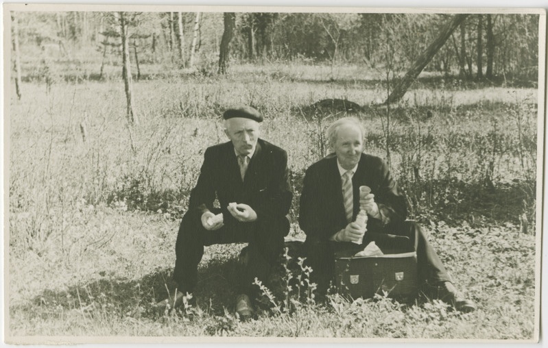 Johannes Võerahansu ja Herman Halliste Taeblas