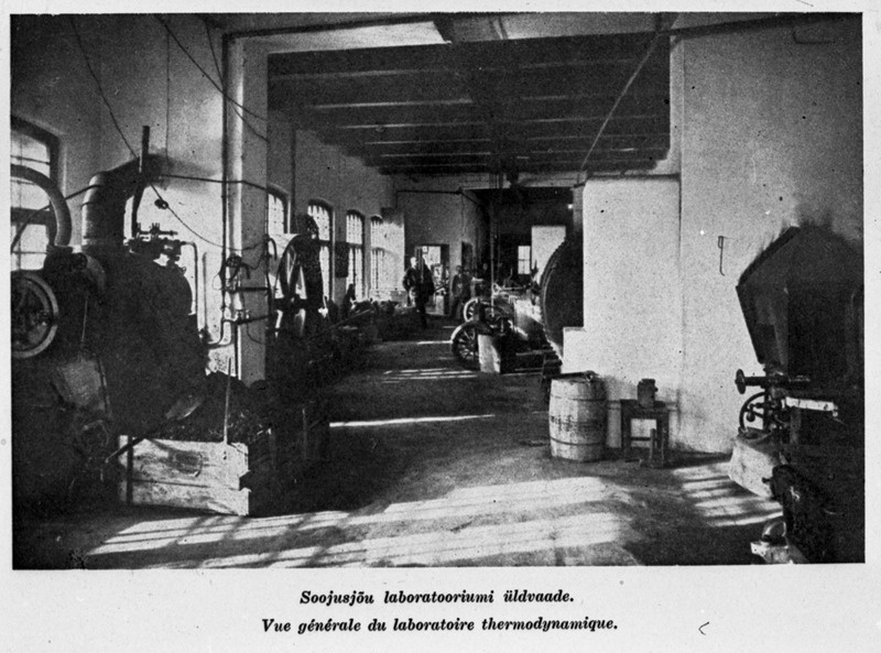 Tallinna Tehnikumi laborid ja kabinetid, 1924.a.