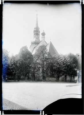 Toomkirik, view by the Court of Justice Street  similar photo