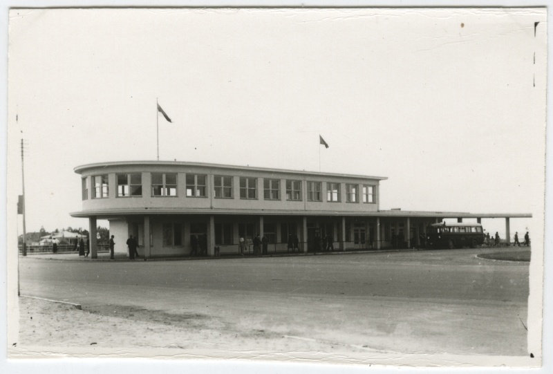 Pirita bus station building.