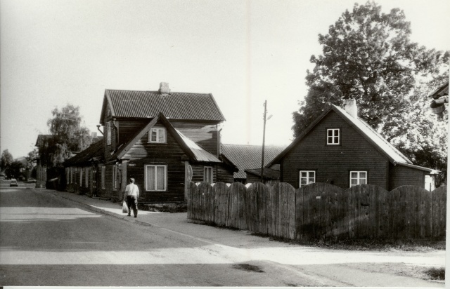 Photo Paide Big Garden and Põllu street corner 1995