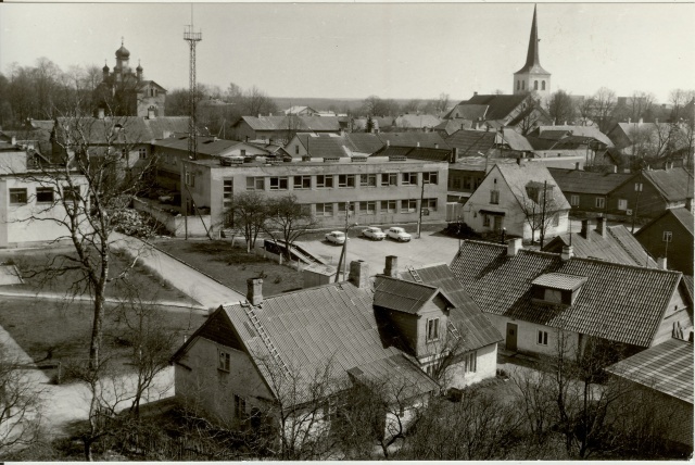 Photo Paide Väike- Garden Street 1985