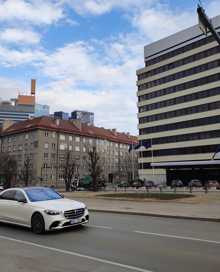 Lenini monument Tallinnas Rävala puiesteel rephoto