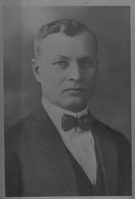 Hermann Reier, Tallinna Tehnikumi direktor, portree, 1923.a.  duplicate photo