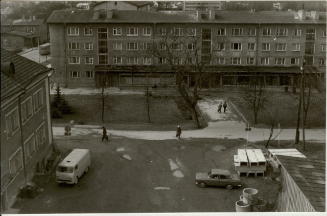 Photo Paide Väike- Garden Street 1985