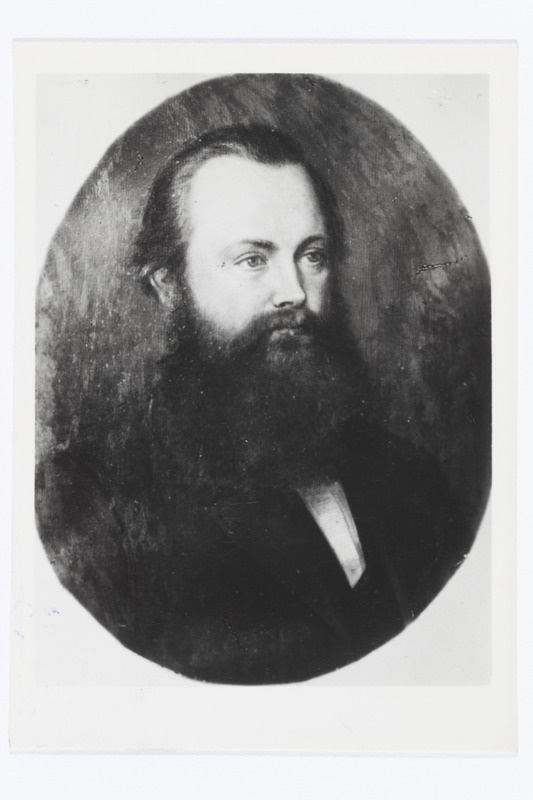 Ungern - Sternberg, Otto Ernst. Ed. Jac. vabahärra v. - dr. phil. kirjanik, Riigipäeva saadik, 1836 - 1904 (õlimaal)