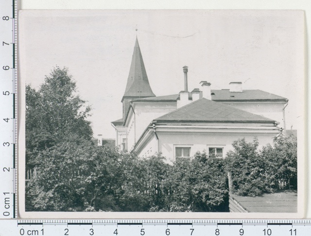 Tartu Russian Church from the back. 1898