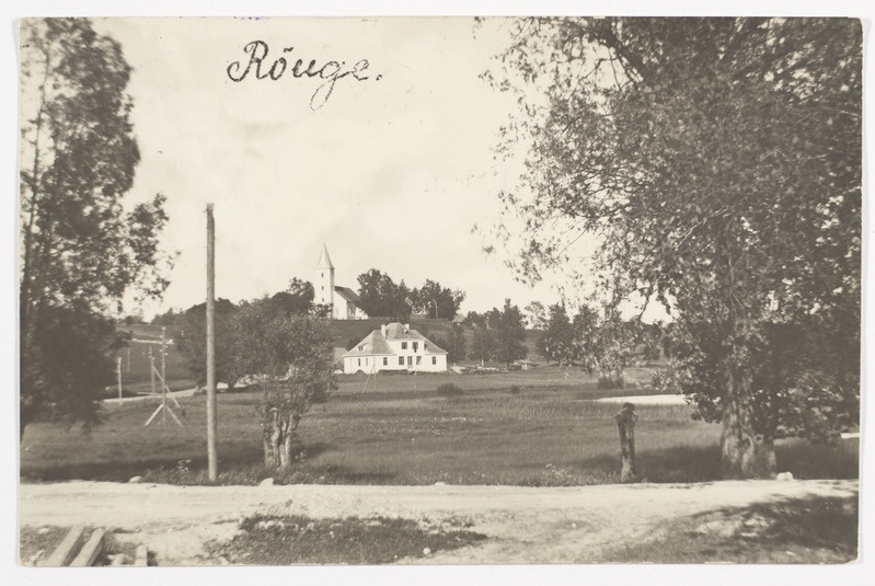 Rõuge, vaade kirikule