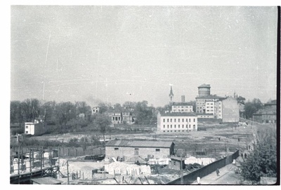 Tallinn, the construction site of Mäetehnikum, behind Tõnismägi.  similar photo