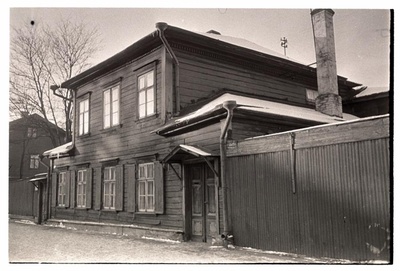 Tallinn, Narva highway 53, house where C.R. lived. Jakobson.  similar photo