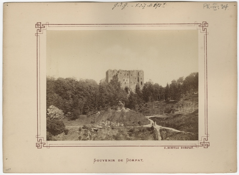 Ruins of the Toom Church - view of the Catsitoome Park.