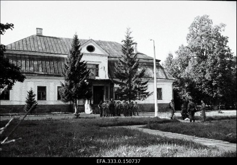 Jägala mõisahoone, kus paikneb Kalevi Üksik-Jalaväepataljon.