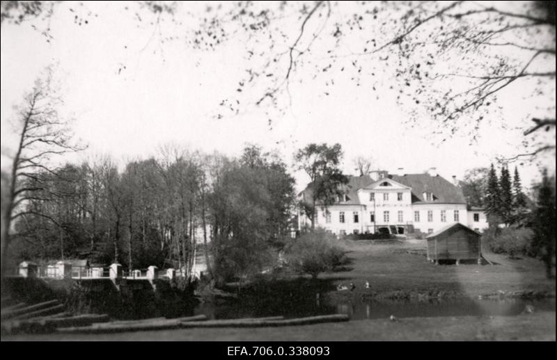 Fotopostkaart. Uue Suislepa mõisahoone.