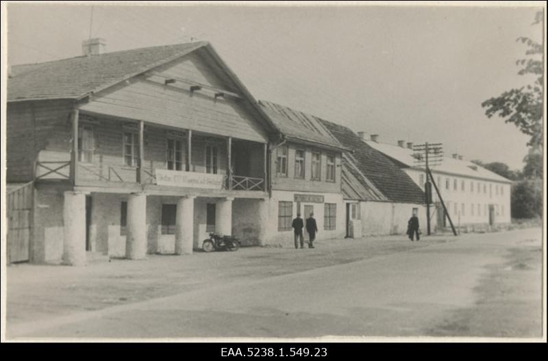 Vaade hoonetele Lihula alevis