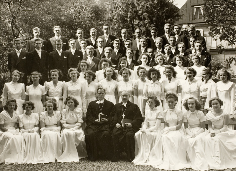 Eesti leer Jakobi kirikus 1949. aastal
