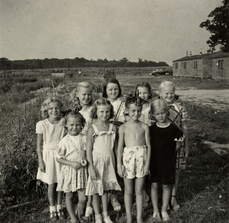 Eesti lapsed Ameerikas Seabrookis, 30. 07.1949.