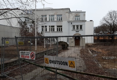 Double stone building, Pärnu Road 41. rephoto